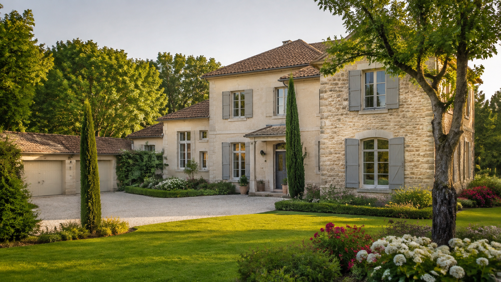 Maison familiale avec jardin dont la vente nécessite une analyse immobilière